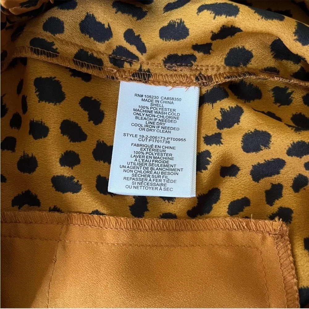 Joie Leopard Print Pajama Pants